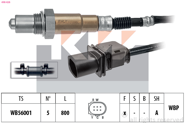 Sonda Lambda 498 428 KW